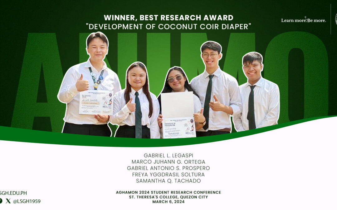 LSGH senior high school students bag top AgHamon 2024 award