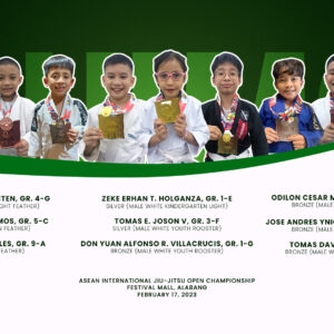 LSGH students bag 9 medals in the ASEAN International Jiu-Jitsu Open Championship!