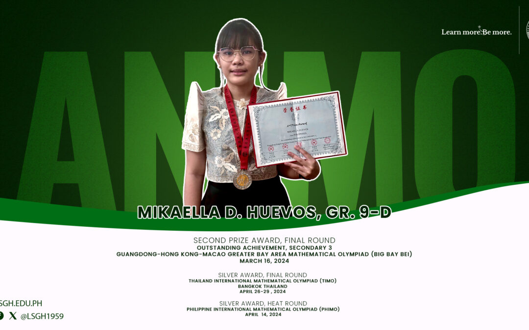 Huevos bags medals in three international math olympiads