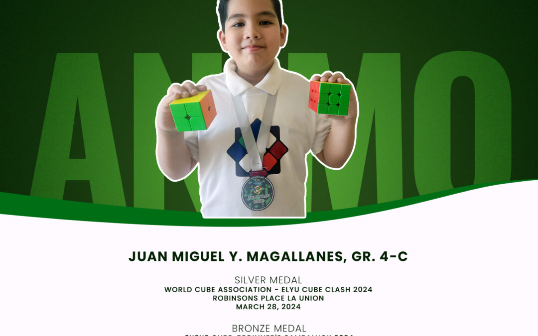 Magallanes bags silver, bronze in Rubik’s Cube competitions