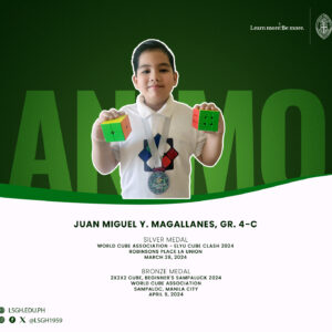 Magallanes bags silver, bronze in Rubik’s Cube competitions