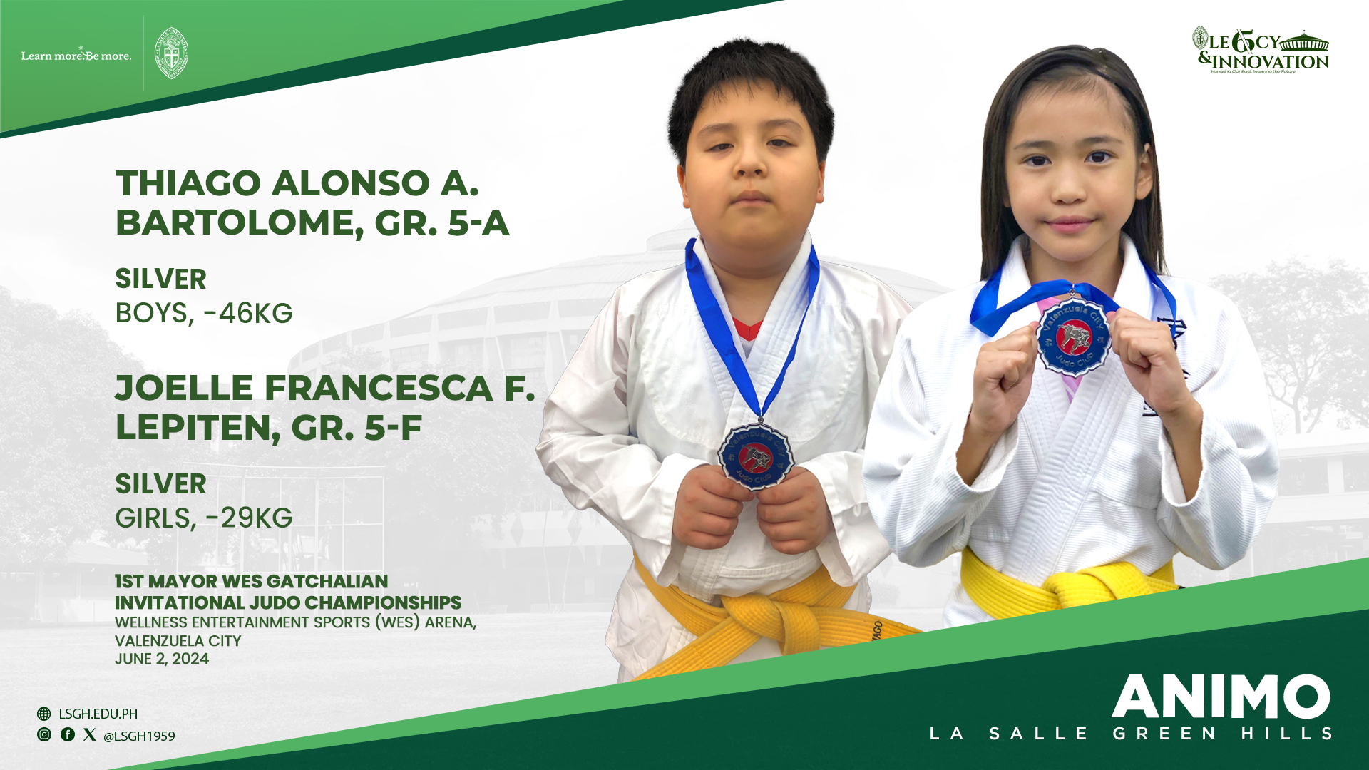 Bartolome, Lepiten bag silver in invitational judo championships