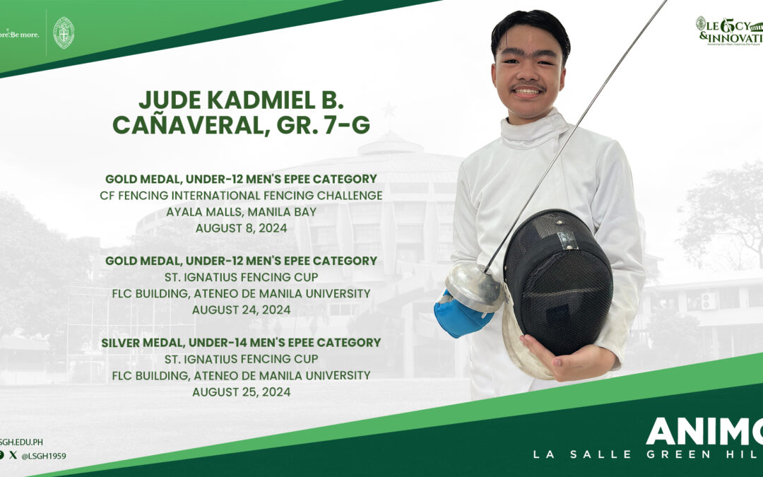 Cañaveral bags 2 gold, 1 silver in fencing 