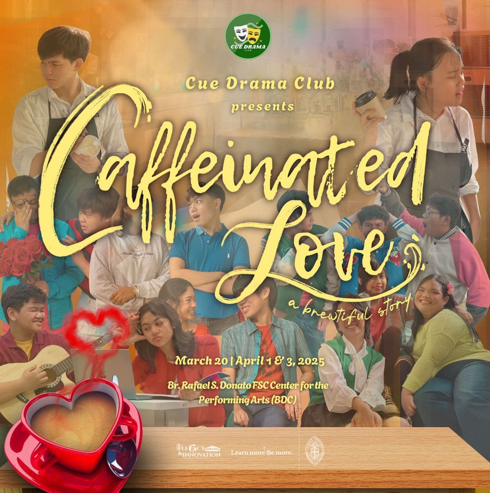 Cue Drama Club presents “Caffeinated Love: A Brewtiful Story”