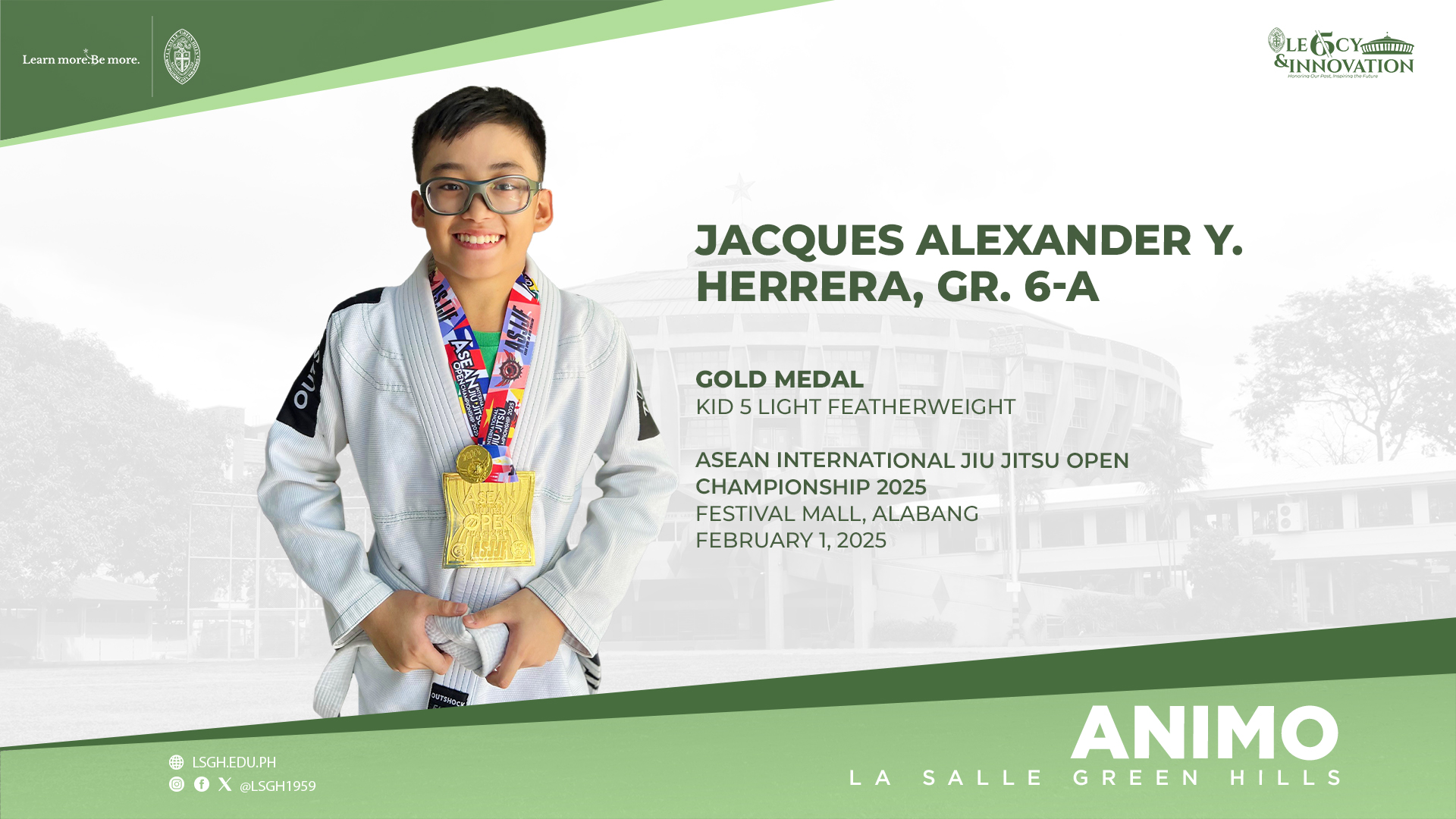 Herrera bags gold in jiu-jitsu tournament