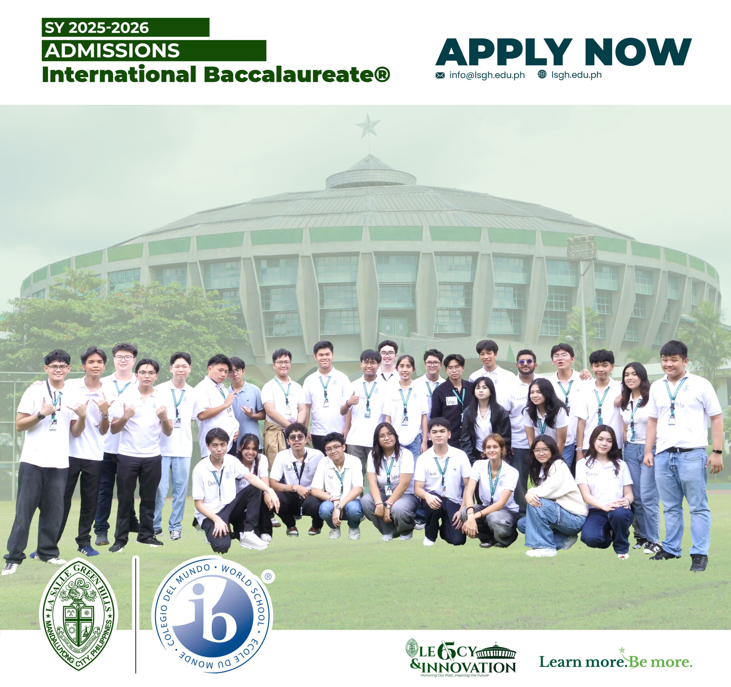 International Baccalaureate Diploma Programme (IBDP) – Cohort 2 at La Salle Green Hills