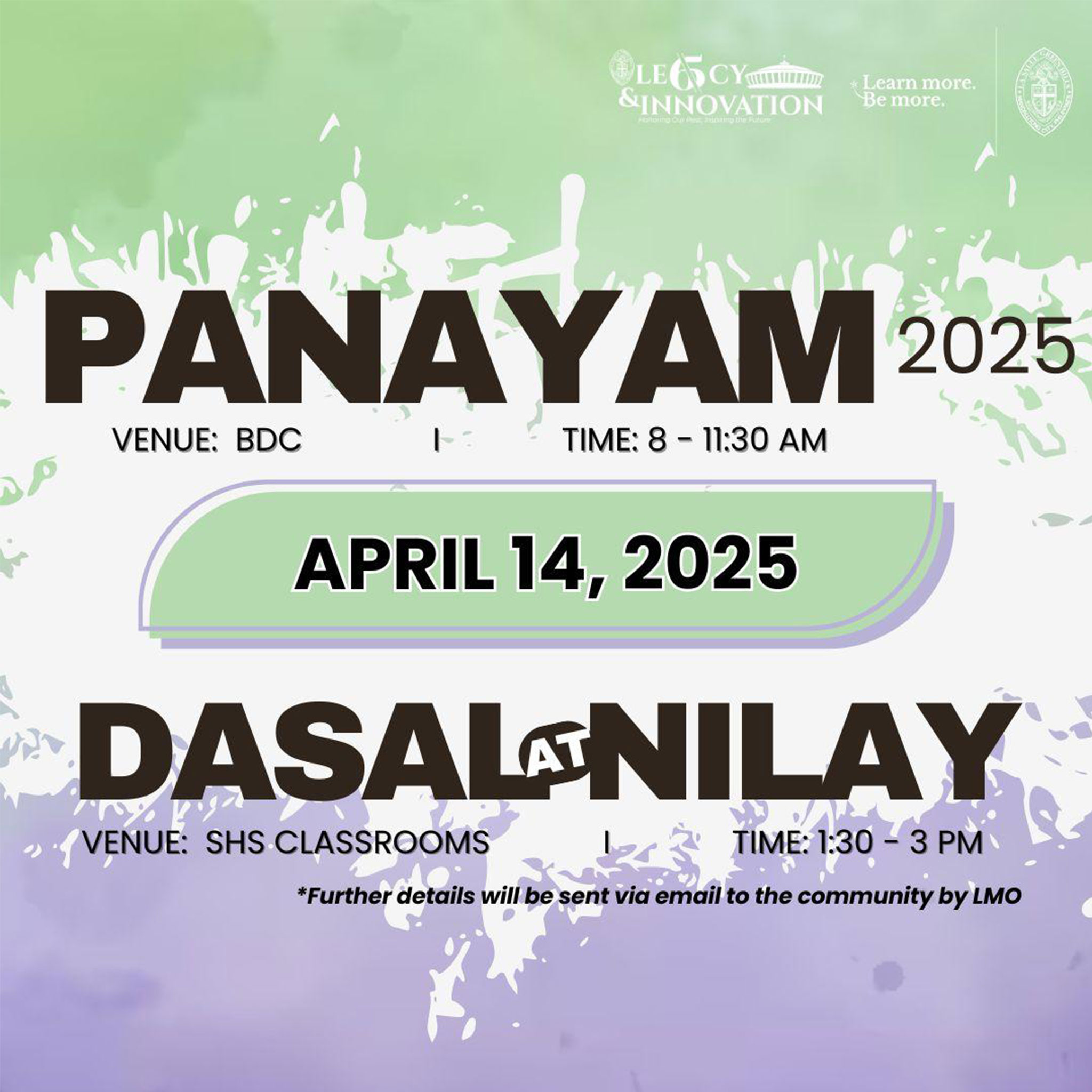 Panayam 2025 and Lenten Reflection: Preparing with Purpose, Reflecting with Faith
