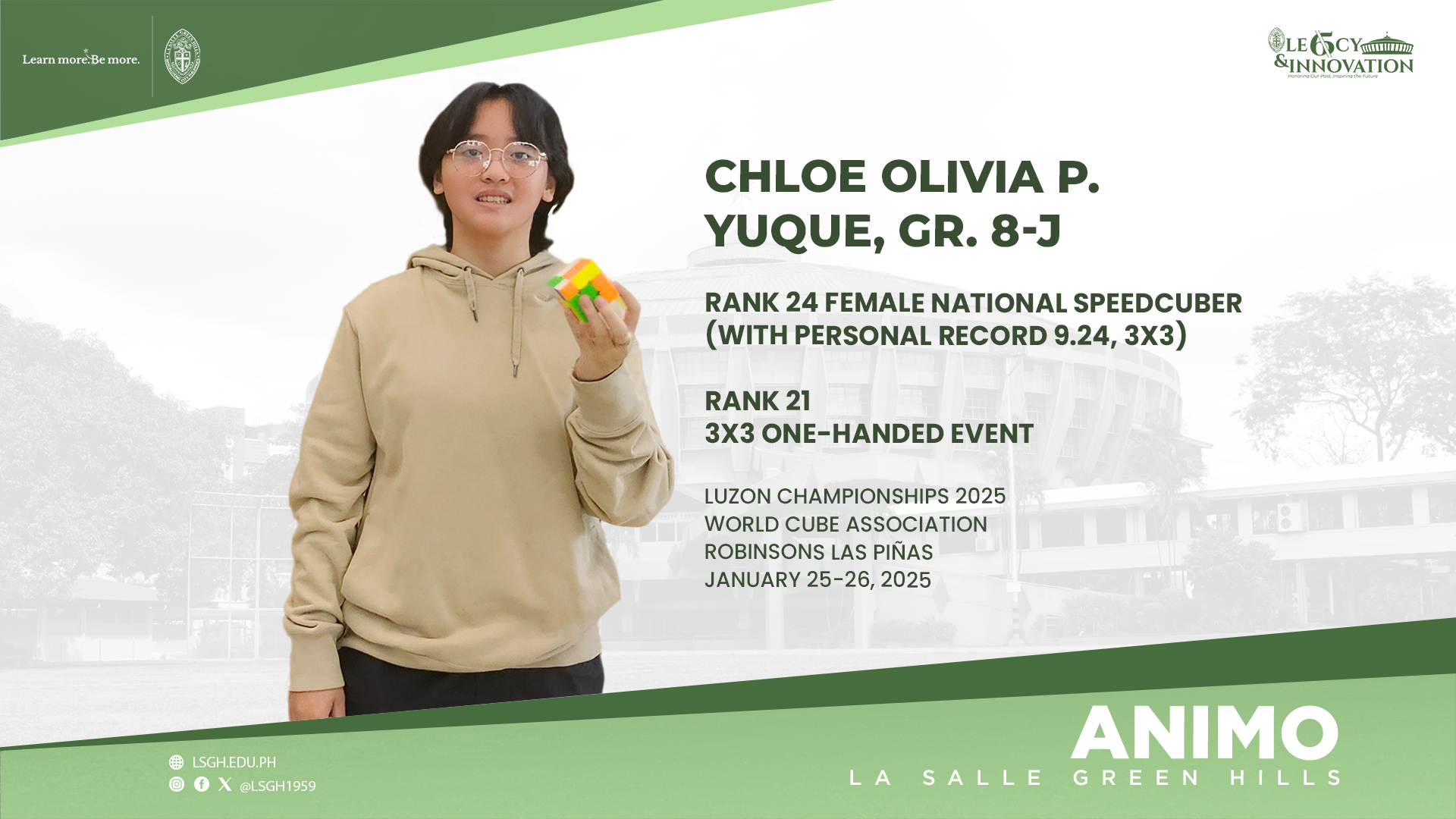Yuque shines in speedcubing tournament