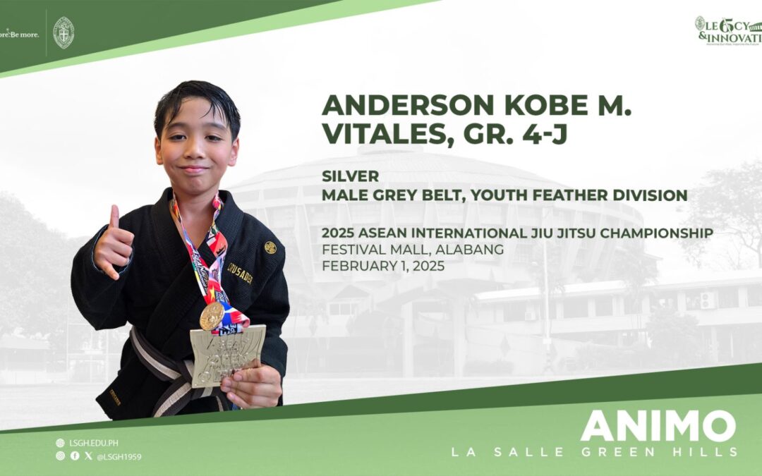 Vitales bags silver in the 2025 ASEAN International Jiu-Jitsu Championship