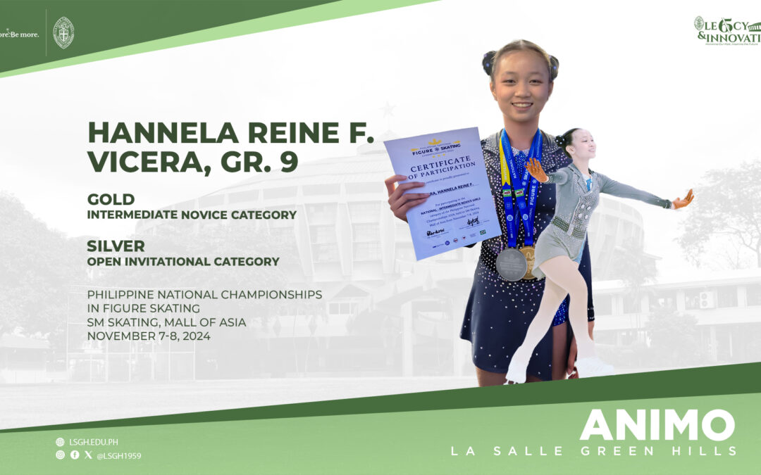 Vicera wins gold, silver in figure skating championships