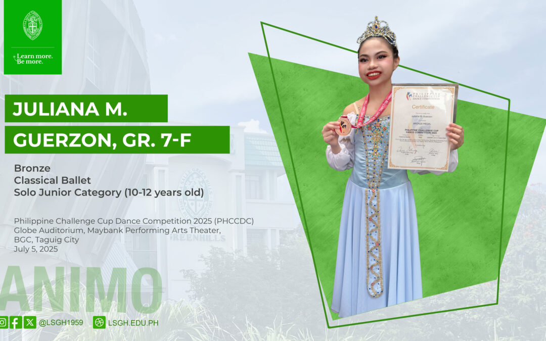 Guerzon shines in the Philippine Cup Dance Competition 2025!