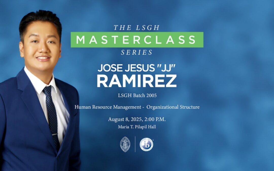 The LSGH Masterclass Series presents Jose Jesus Ramirez