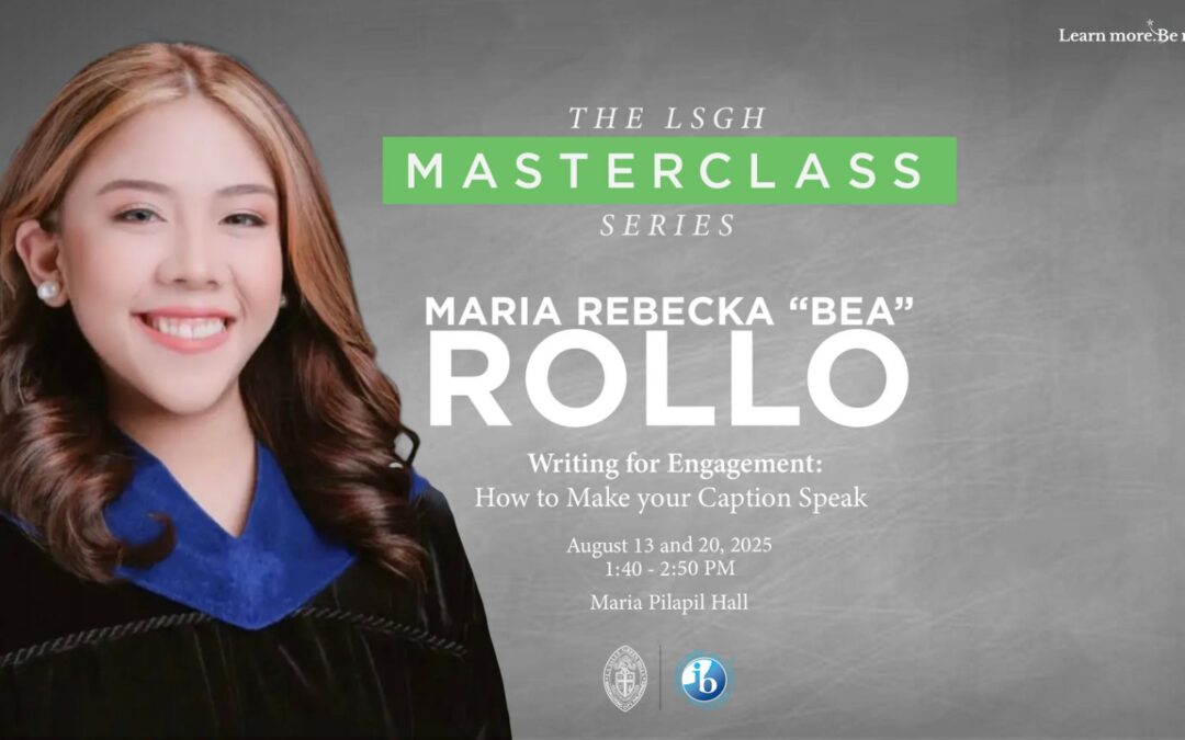 The LSGH Masterclass Series presents Maria Rebecka Rollo