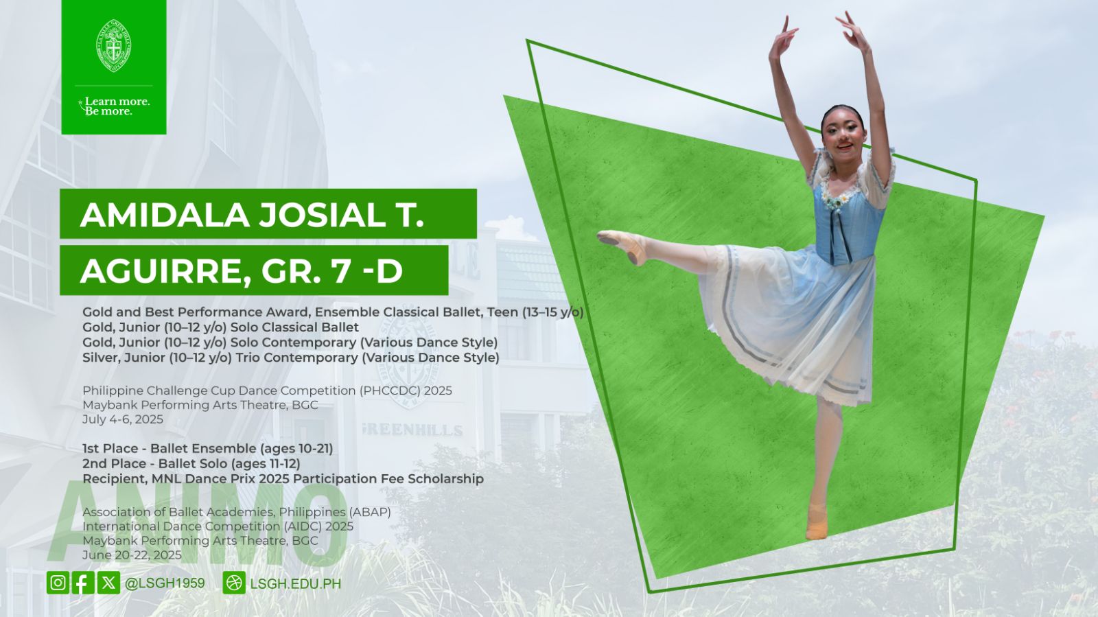 Aguirre bags multiple medals and special awards