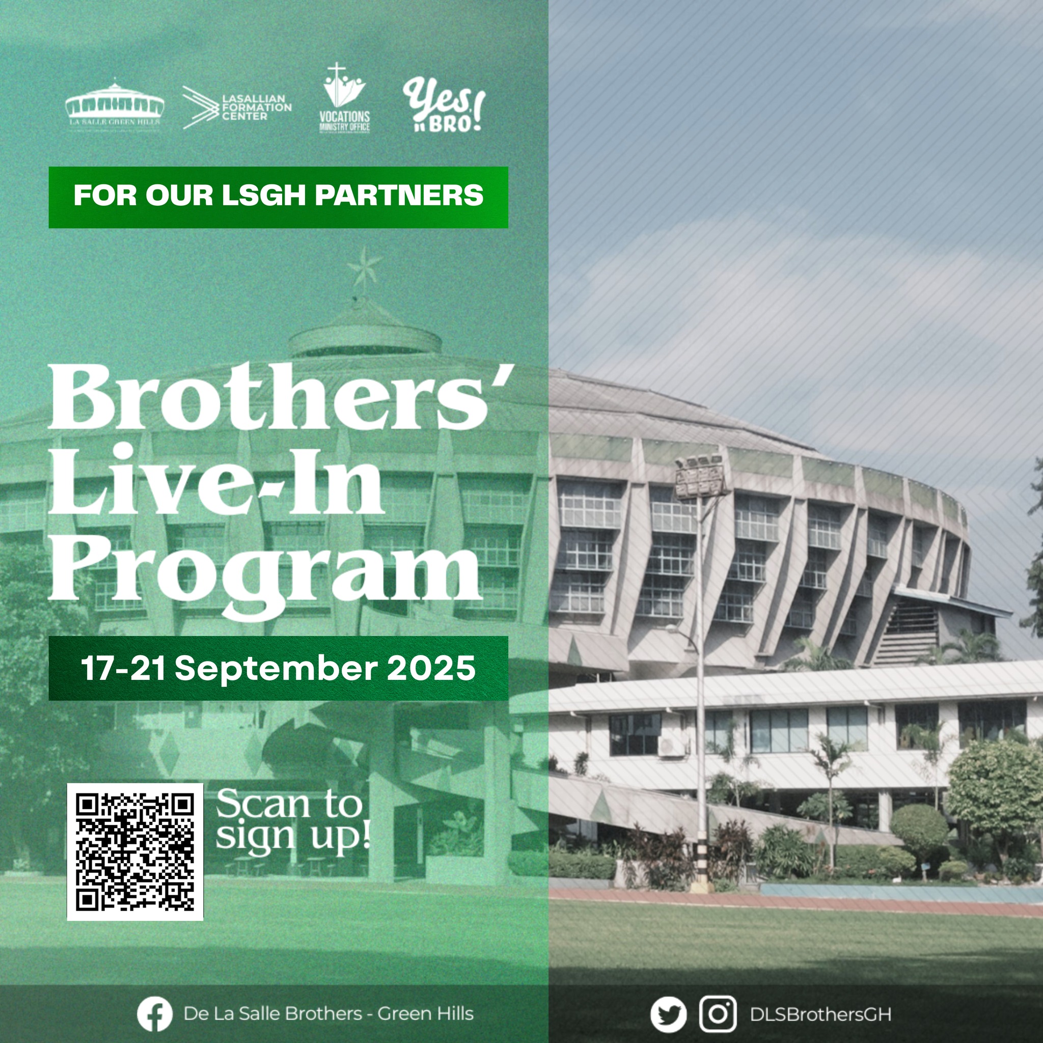 Experience the unique journey of the De La Salle Brothers!