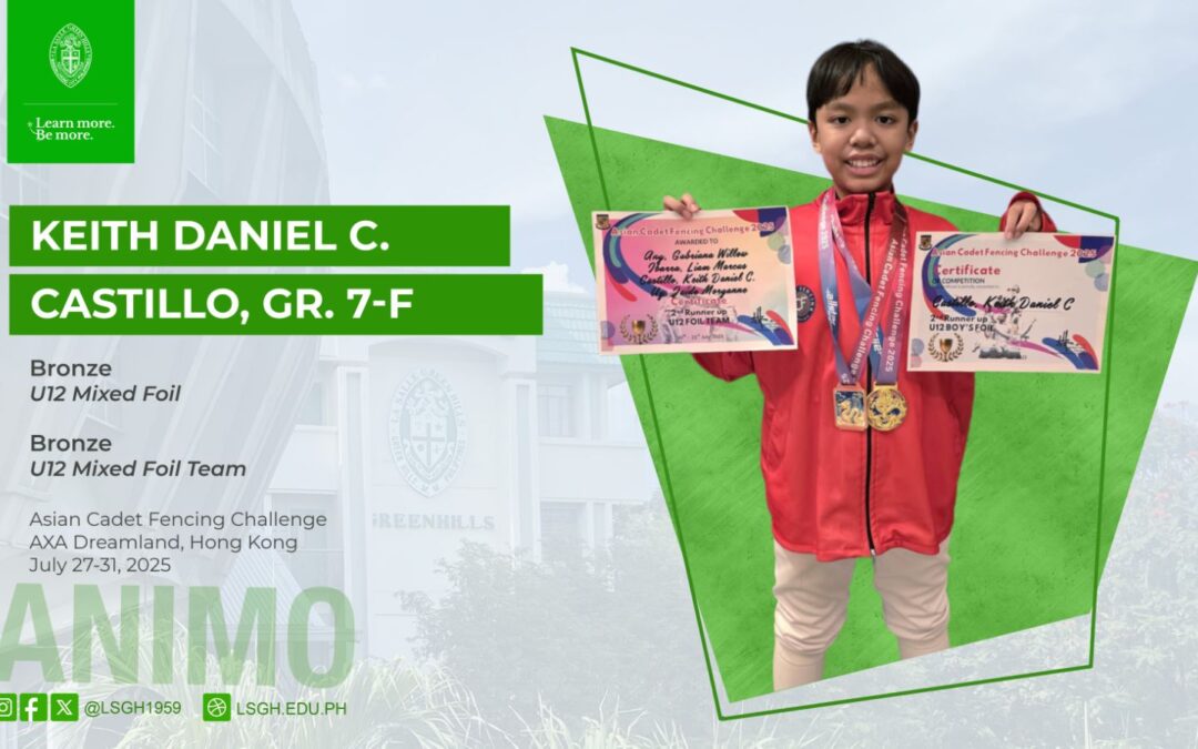 Castillo captured two bronze at Hong Kong’s fencing championship
