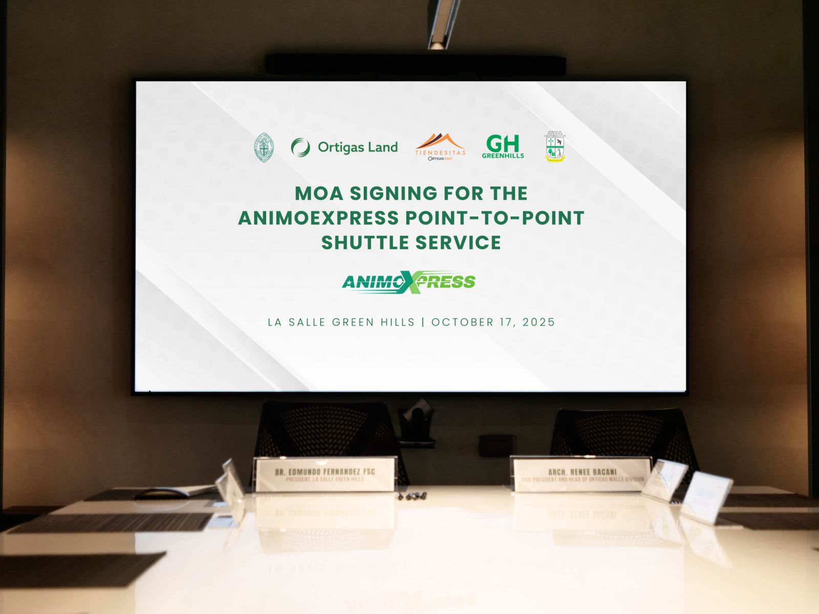 MOA Signing Ceremony: LSGH x Ortigas Commercial Corporation