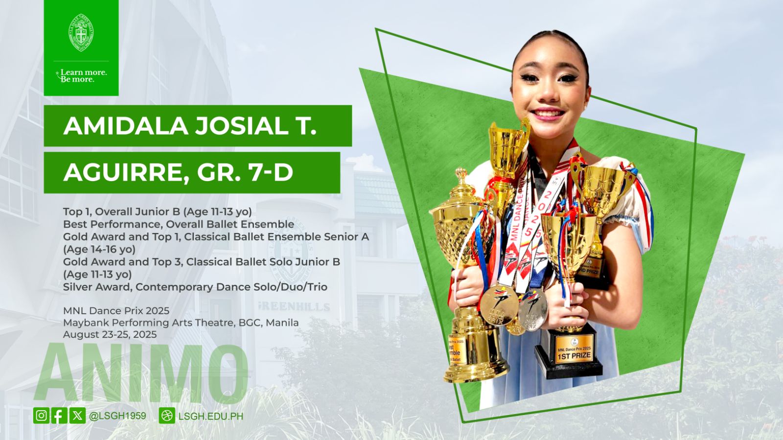 Aguirre dominates Manila Dance Prix 2025