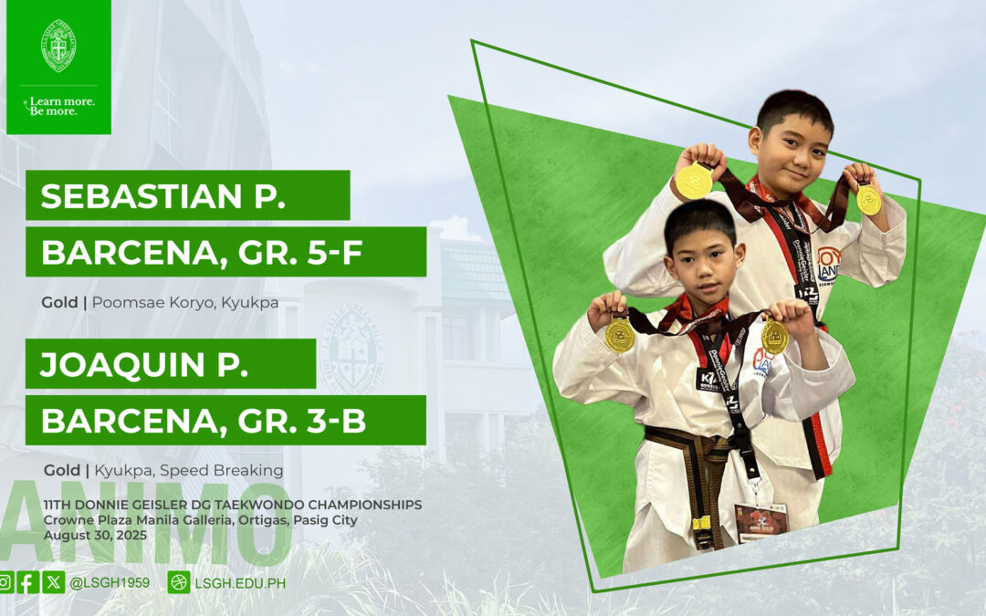 Barcena brothers showcased impressive skills in taekwondo event