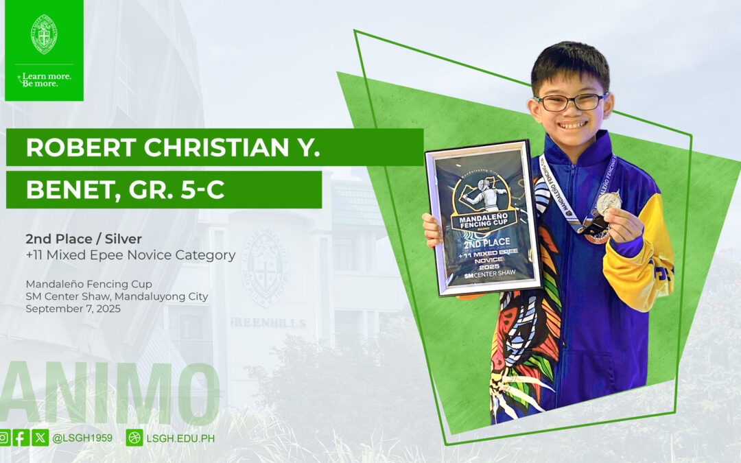 Benet fences his way to silver in debut competition