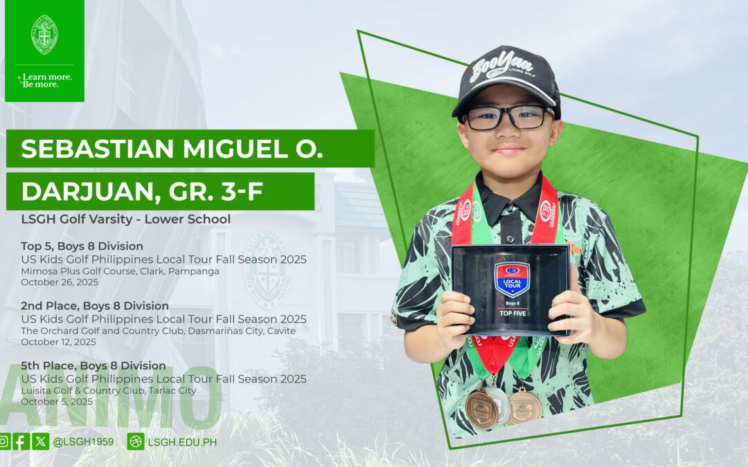 Darjuan shines in various golf tournaments