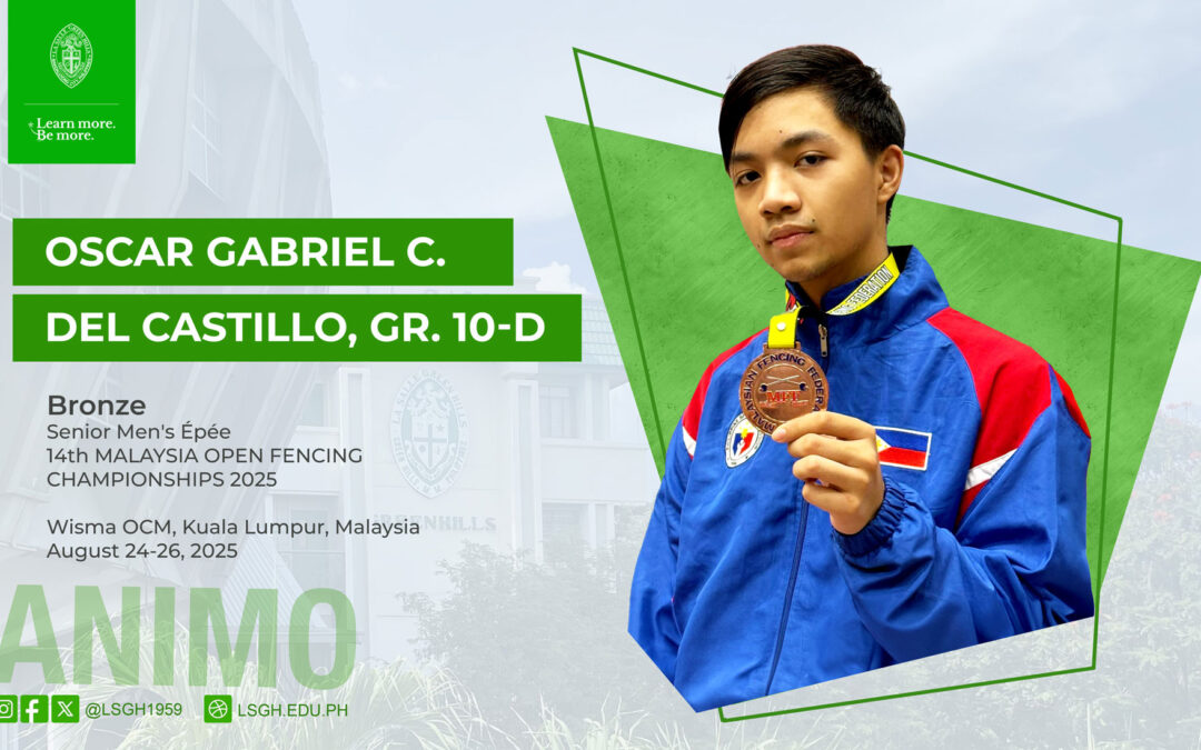 Del Castillo wins bronze at international fencing championship