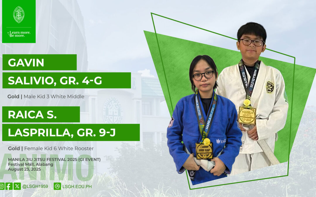 Double gold for LSGH:  Salivio and Lasprilla Triumph at Manila Festival Jiu-Jitsu 2025