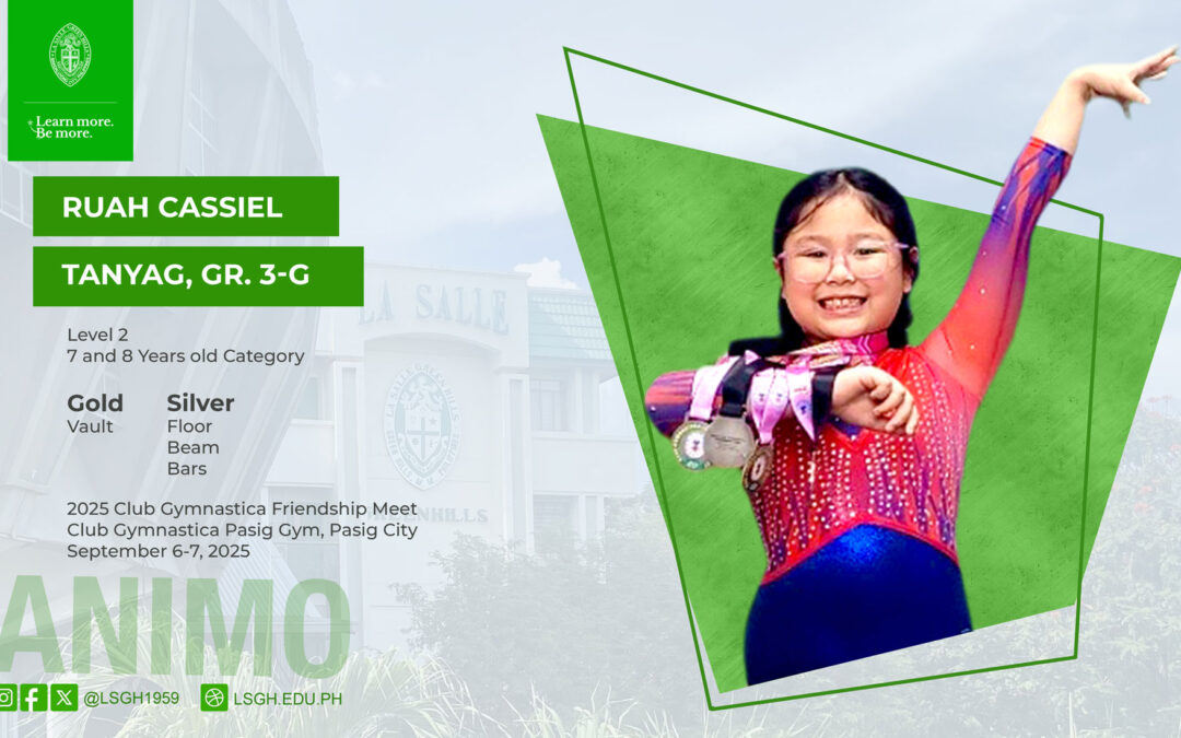 Tanyag sparkles at gymnastics meet