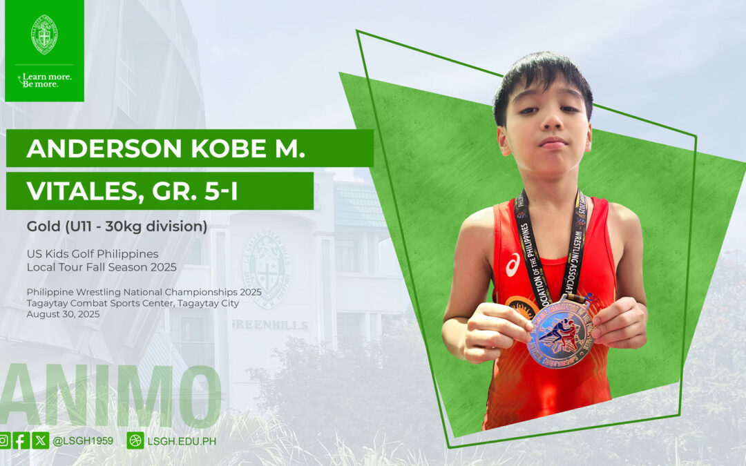 Vitales wins gold at the Philippine Wrestling National Championships 2025