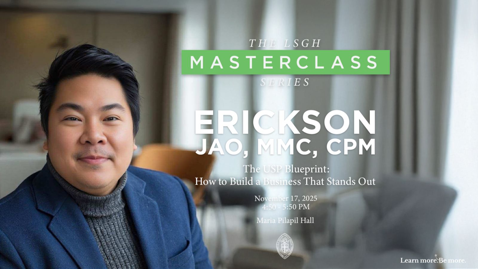 AltEd ABM students attend Masterclass: The USP Blueprint