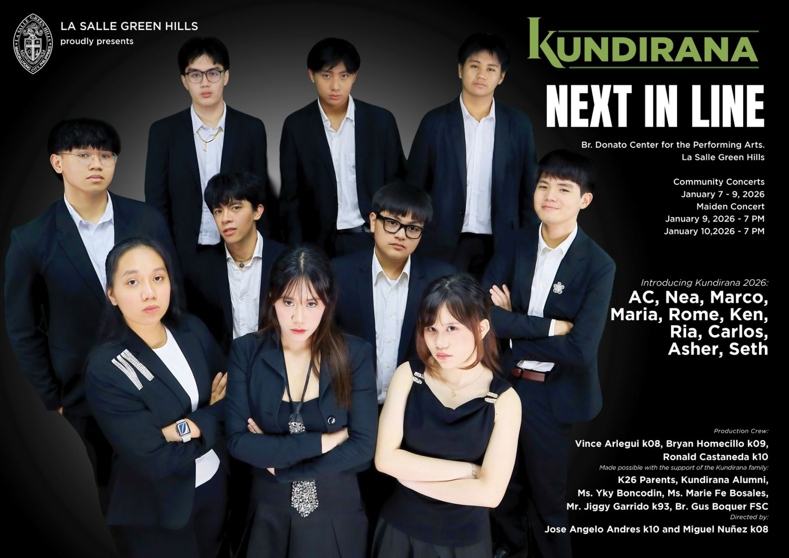 Kundirana Announces Maiden Concert “Next in Line”