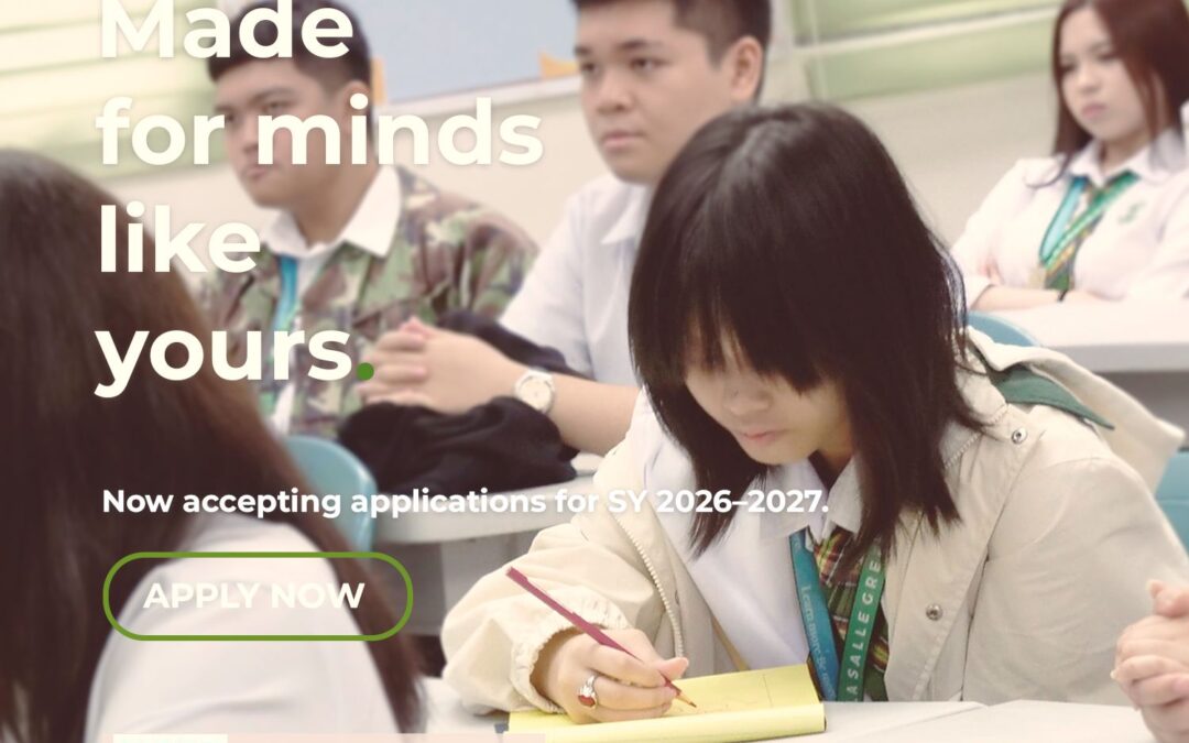 Begin your Lasallian journey at LSGH!