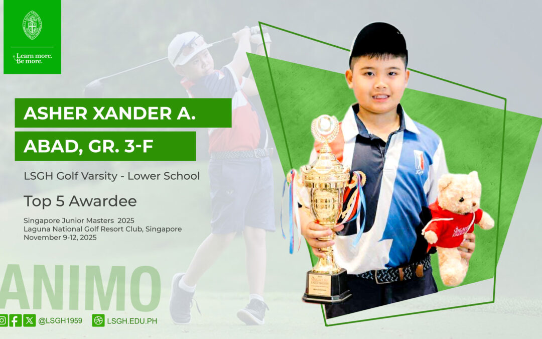 Abad secures Top 5 finish at the Singapore Juniors Masters 2025