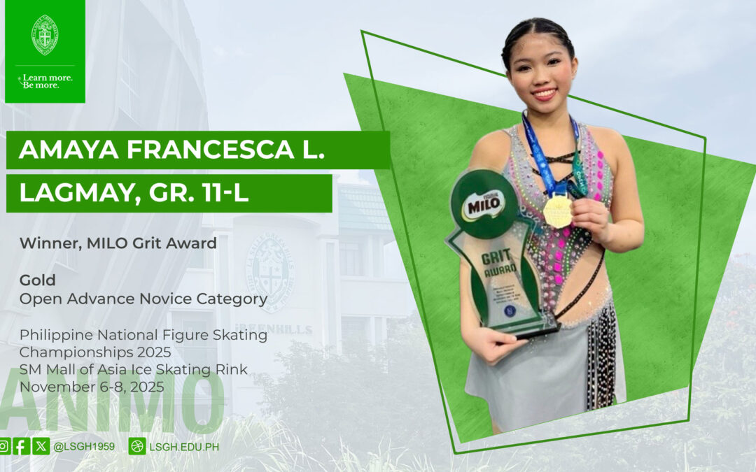 Lagmay wins gold at the Philippine National Figure Skating Championships