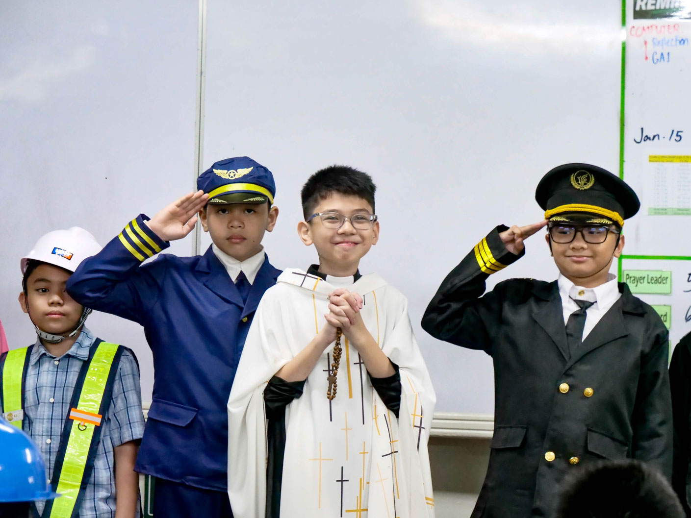 Career Dress-Up Day at La Salle Green Hills