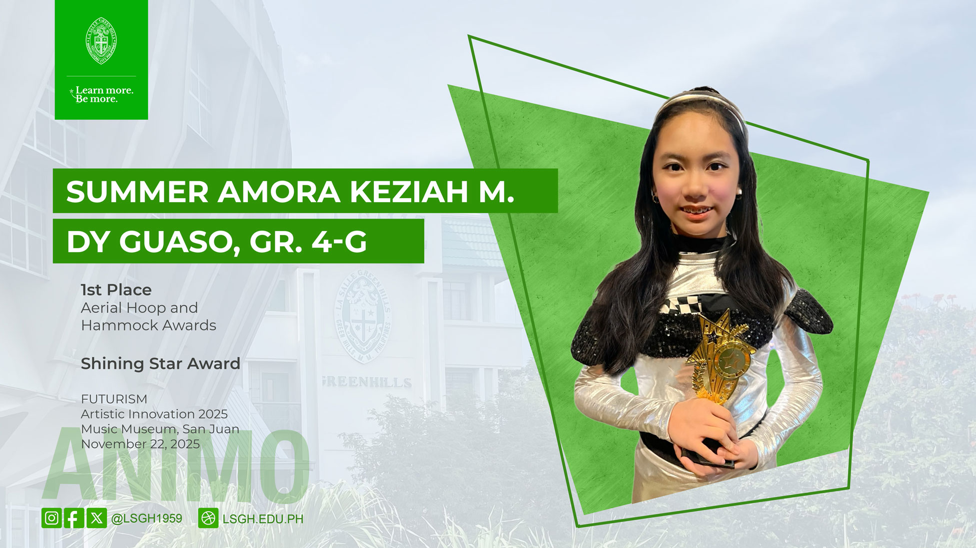 Dy Guaso shines in aerial arts