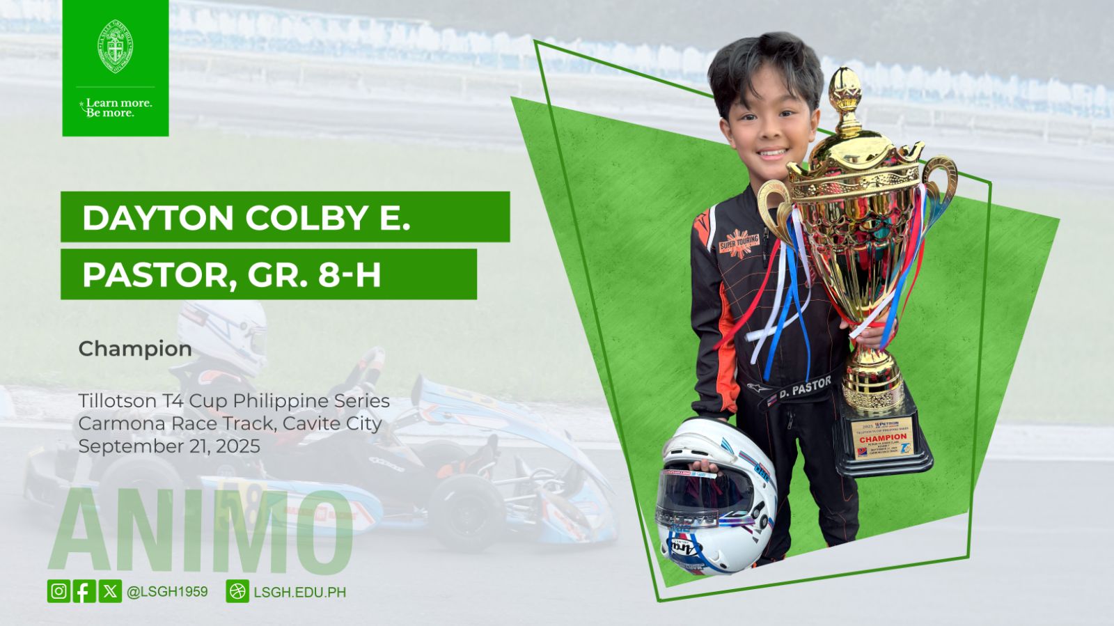 Pastor secures Tillotson Cup Philippine Series championship
