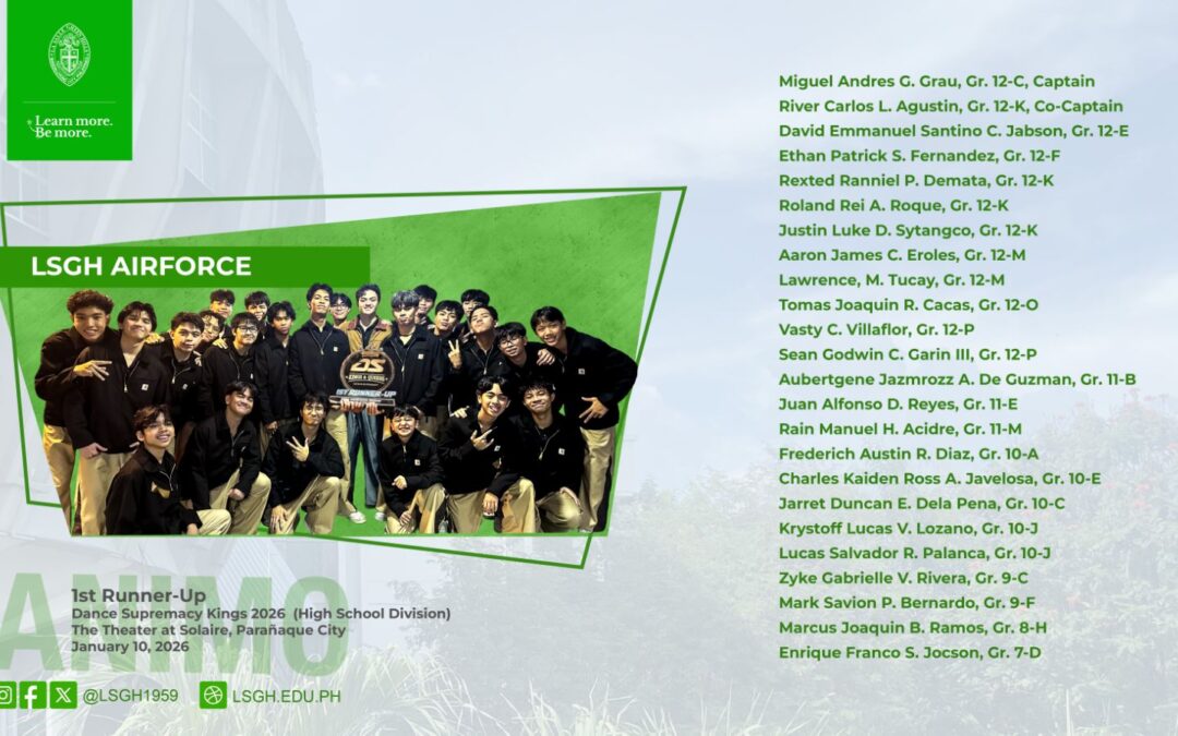 LSGH AirForce soars to 1st Runner-Up at Dance Supremcy Kings 2026