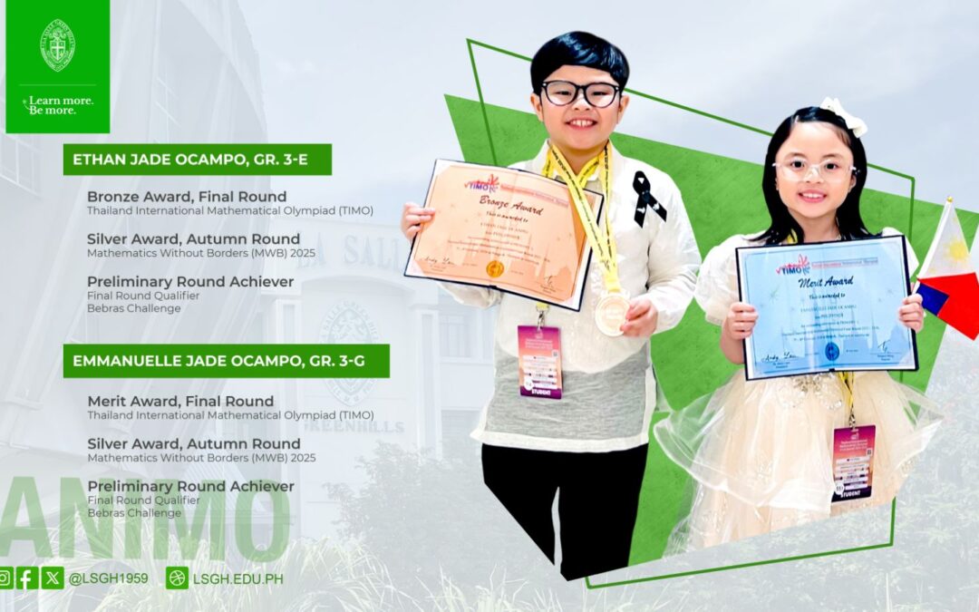 Ocampo twins shine in global math competitions