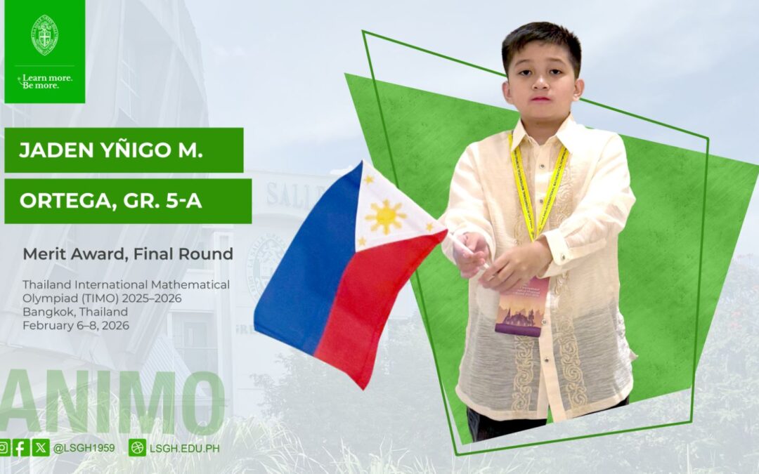 Ortega wins Merit Award at TIMO 2025 Final Round