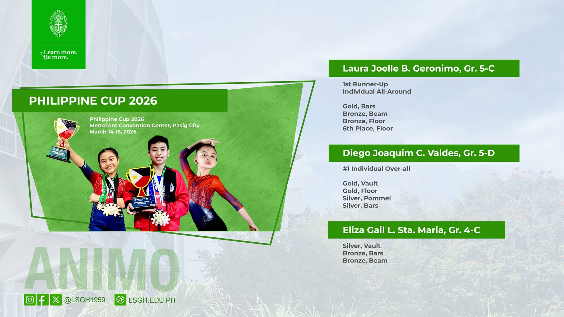 Geronimo, Valdes, and Sta. Maria excel at the Philippine Cup 2026
