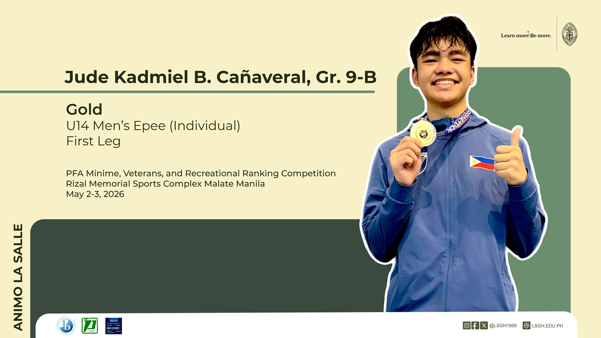 Cañaveral dominates PFA Minime Tournament