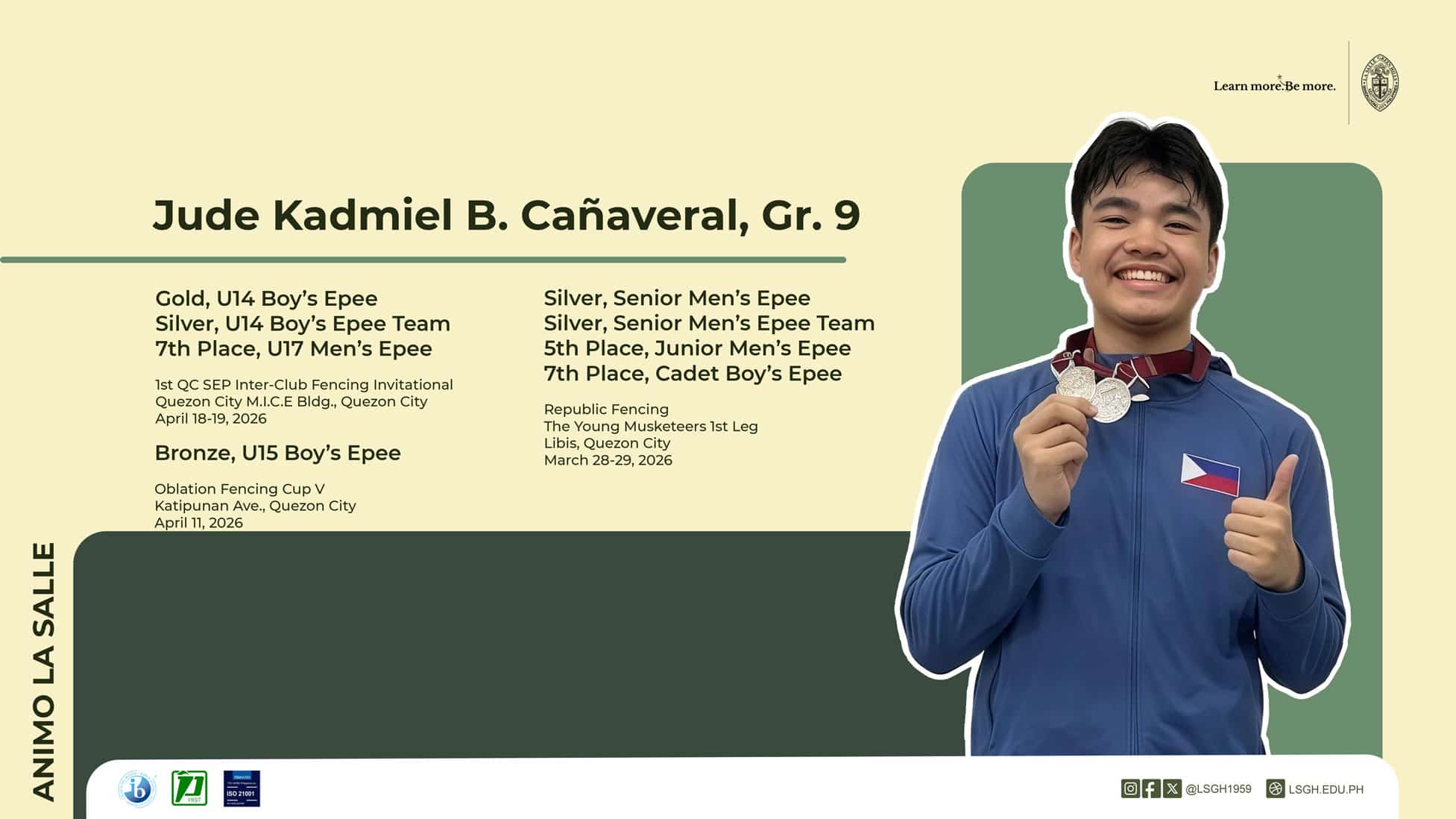 Cañaveral excels in summer fencing competitions