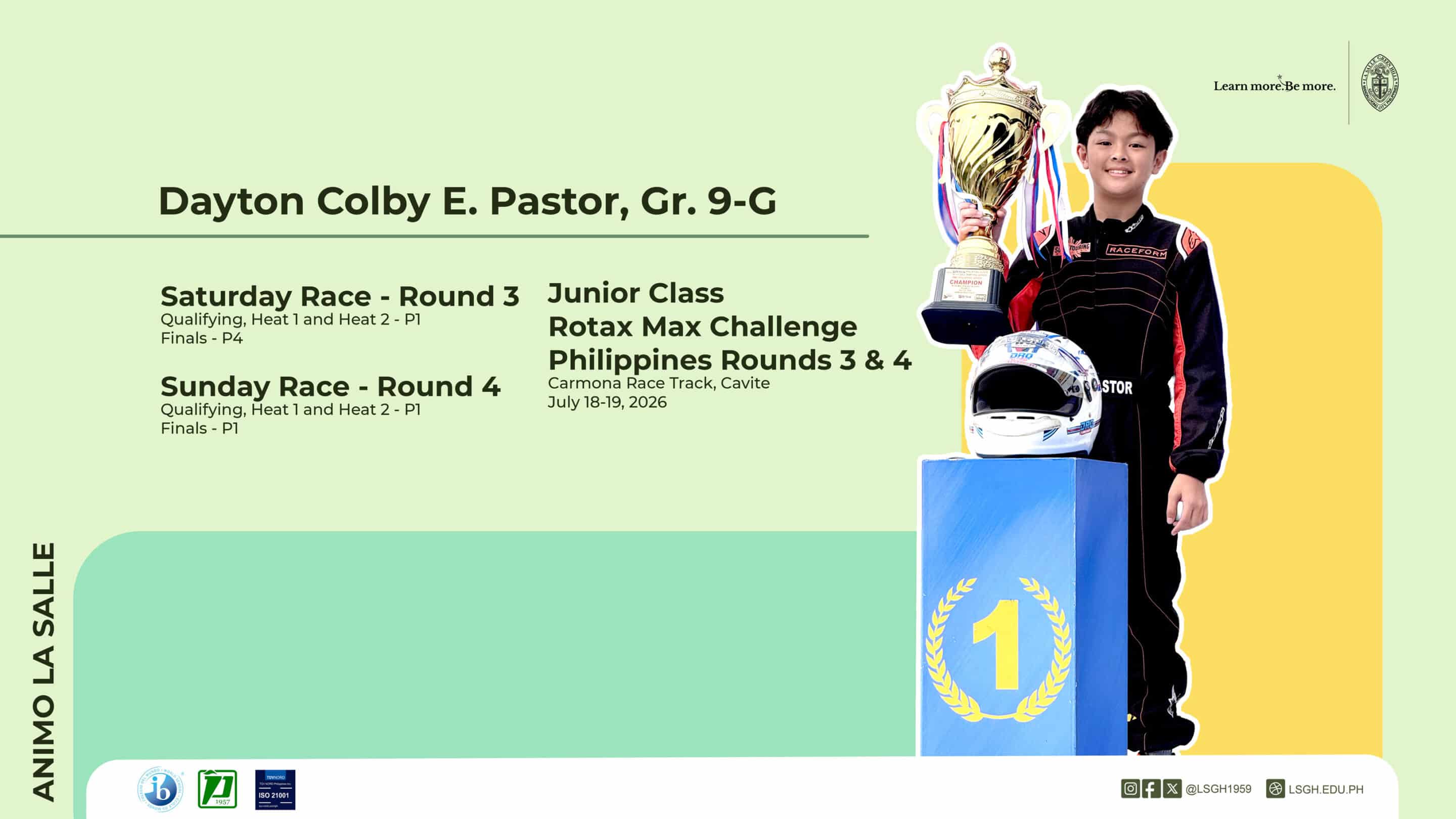 Dayton Pastor Dominates Round 4
